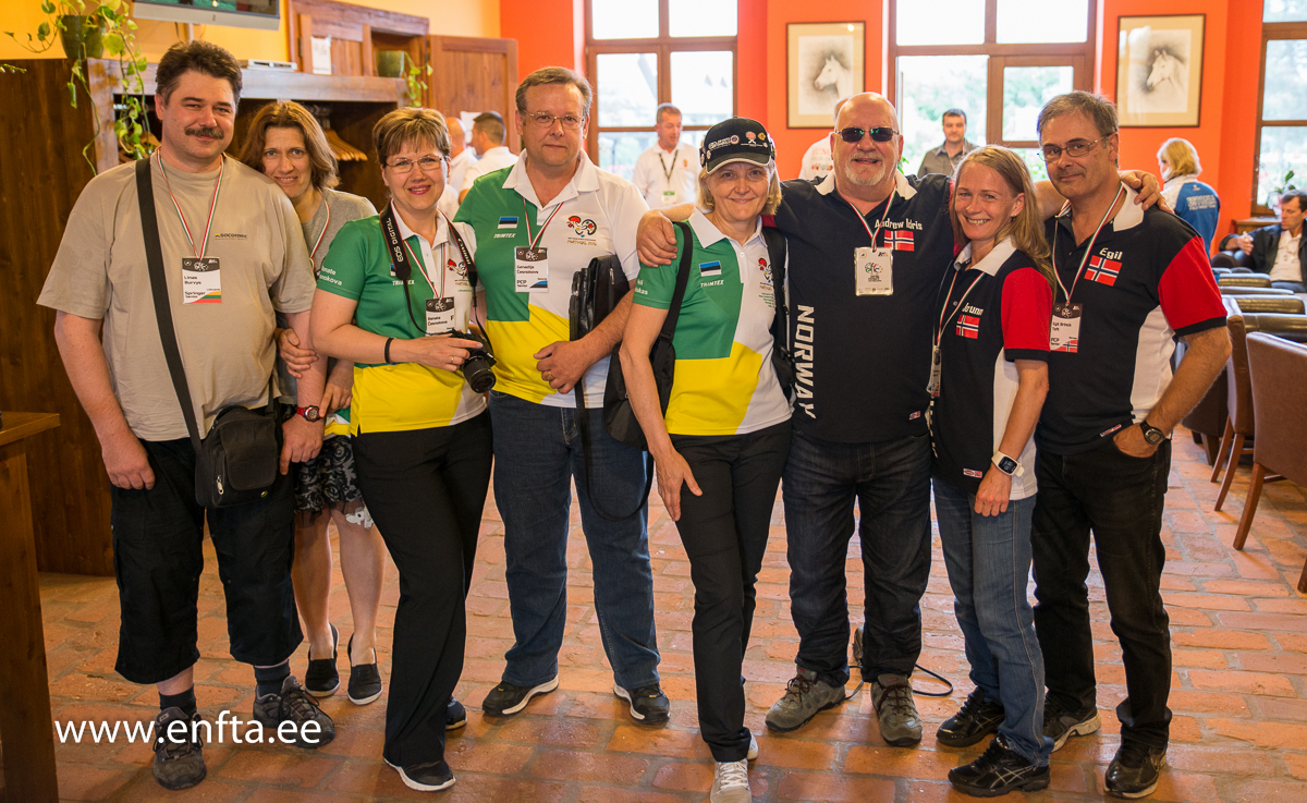 Lithuanian, Estonian and Norwegian team members